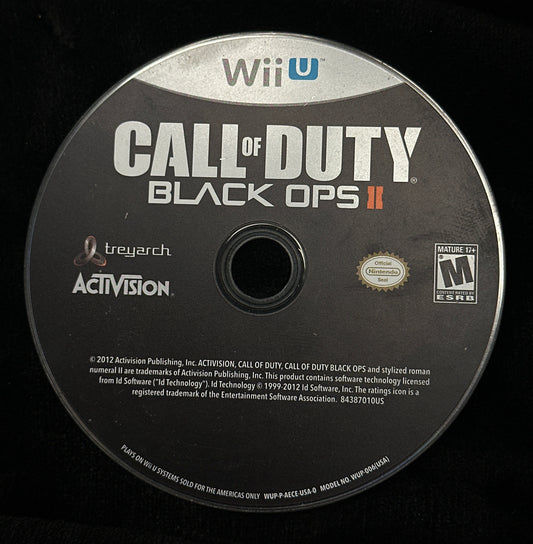 Call of Duty Black Ops II for Wii U (Loose Disc)