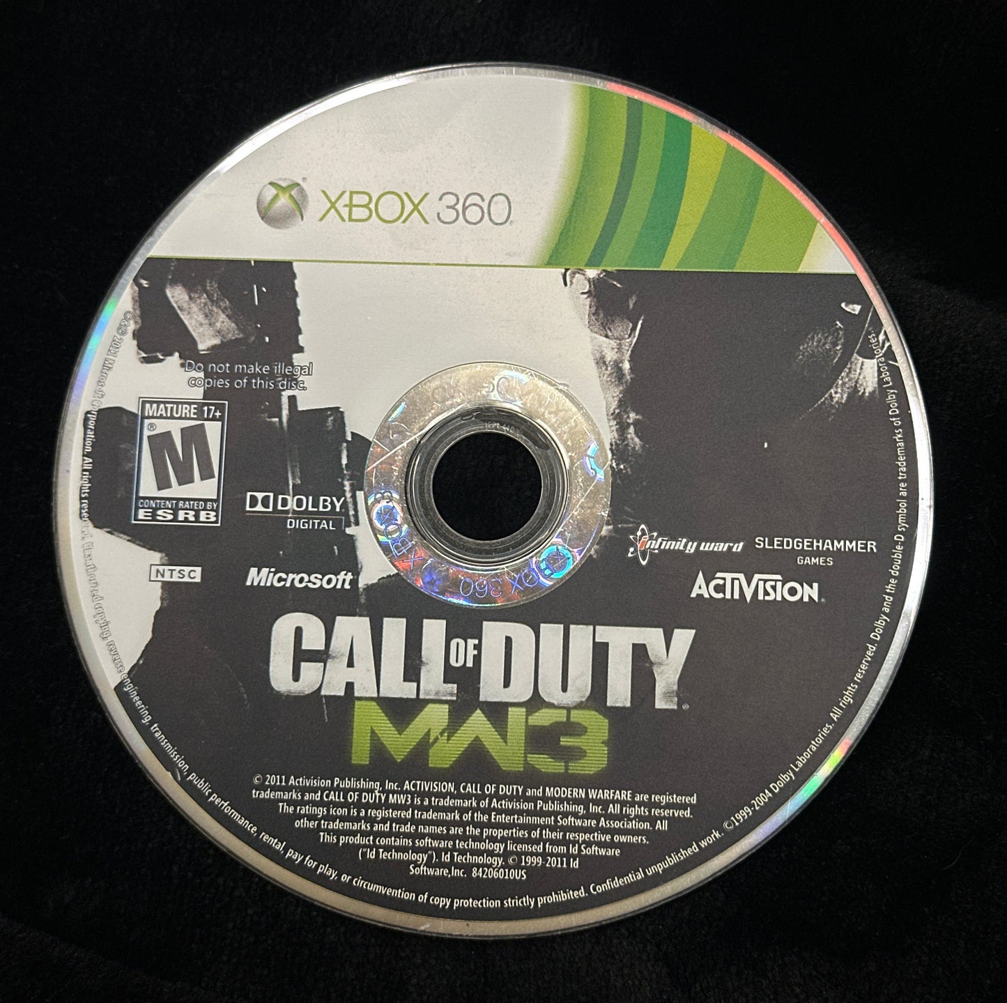 Call of Duty MW3 for Xbox 360 (Loose Disc)
