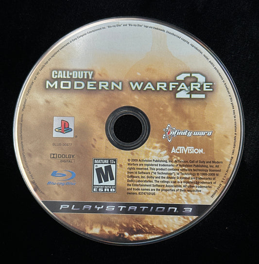 Call of Duty Modern Warfare 2 for PlayStation 3 (Loose Disc)