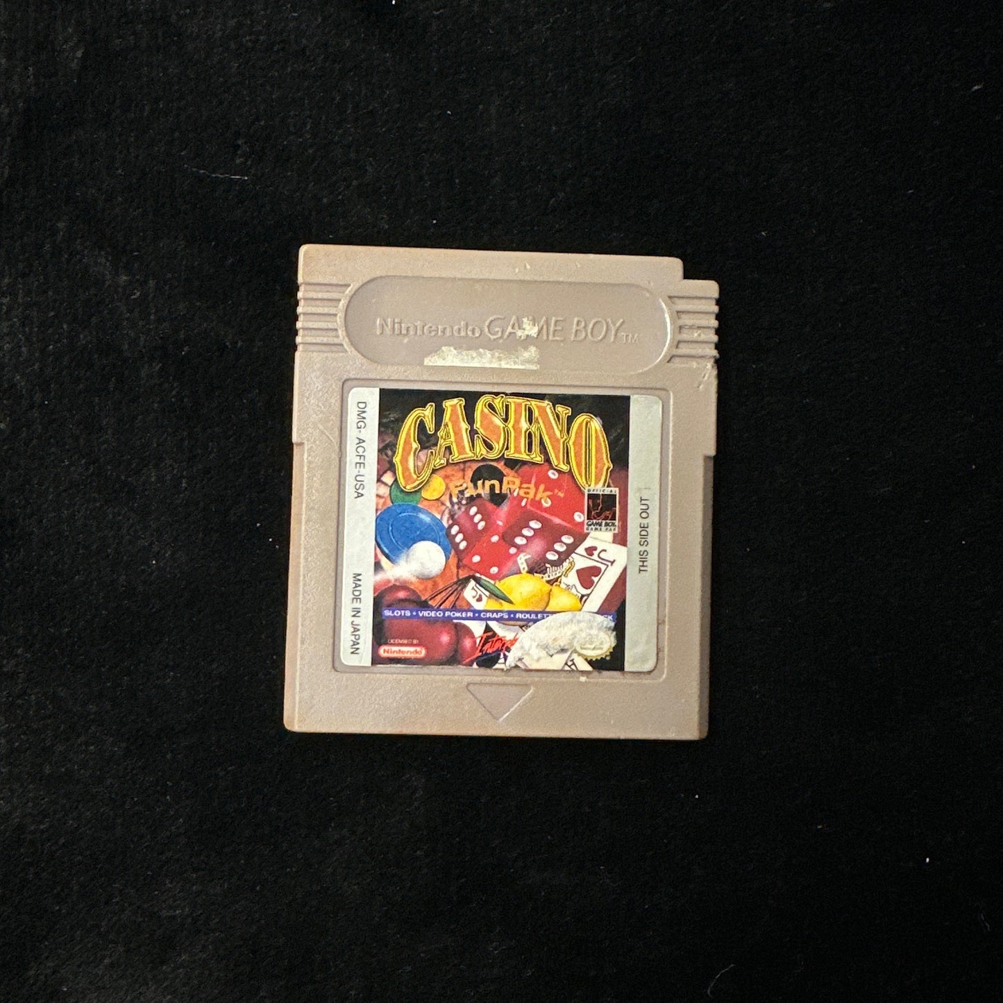 Casino FunPak for Game Boy