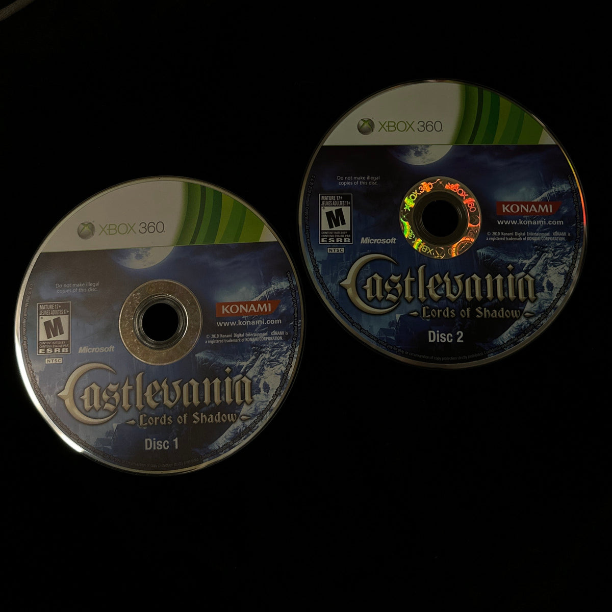 Castlevania Lords of Shadow for Xbox 360 (loose disc)