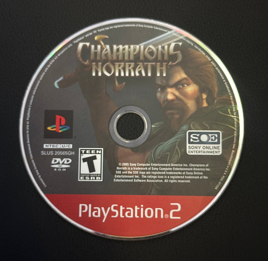 Champions Norrath (Greatest Hits) for PlayStation 2 (Loose Disc)