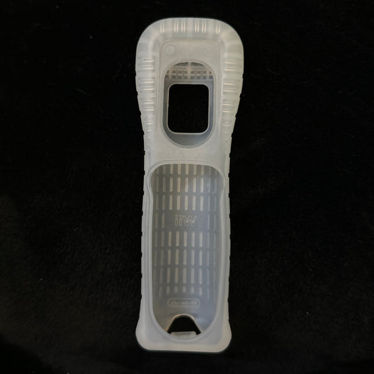 Clear Nintendo Wii Remote Silicone Gel Cover Grip Sleeve