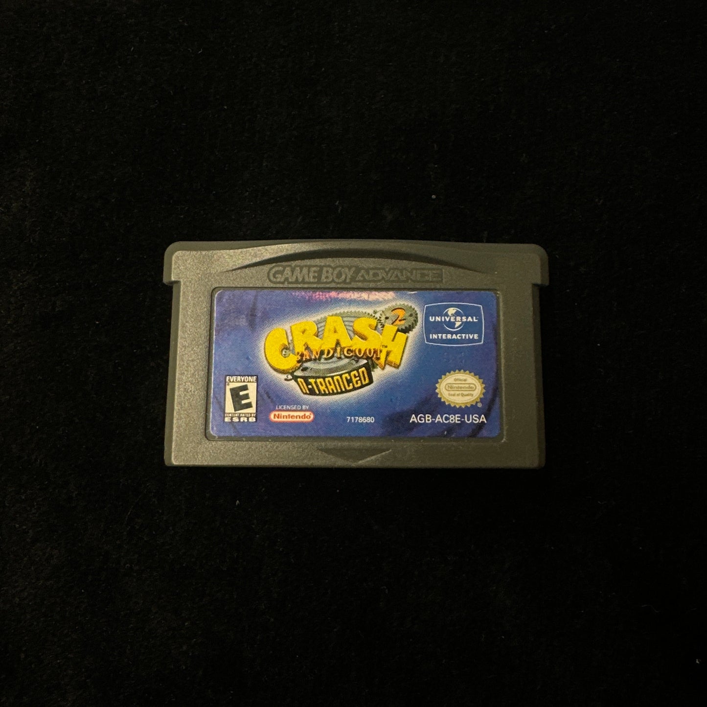 Crash Bandicoot 2 N-Tranced for Game Boy Advance