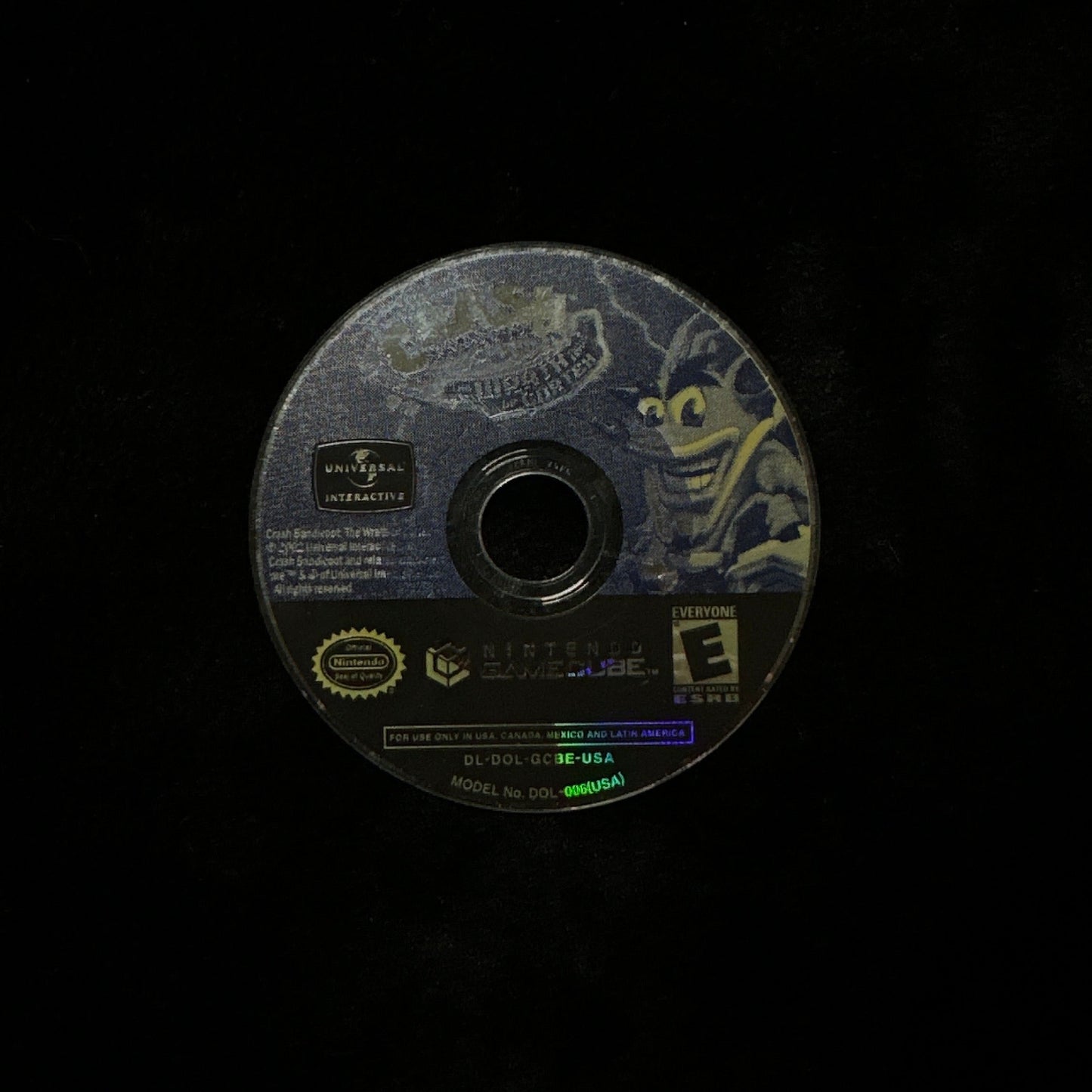 Crash Bandicoot: The Wrath of Cortex for Nintendo GameCube (loose disc)