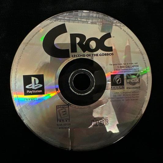 Croc Legend of Gobbos for PlayStation (Loose Disc)