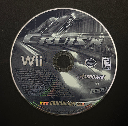 Cruis’n for Wii (Loose Disc)