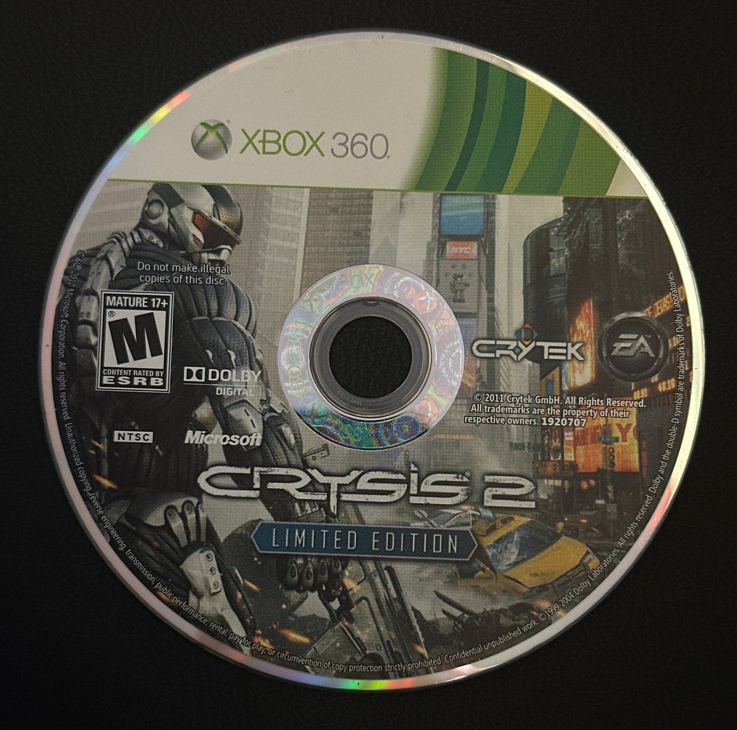 Crysis 2 Limited Edition for Xbox 360 (Loose Disc)
