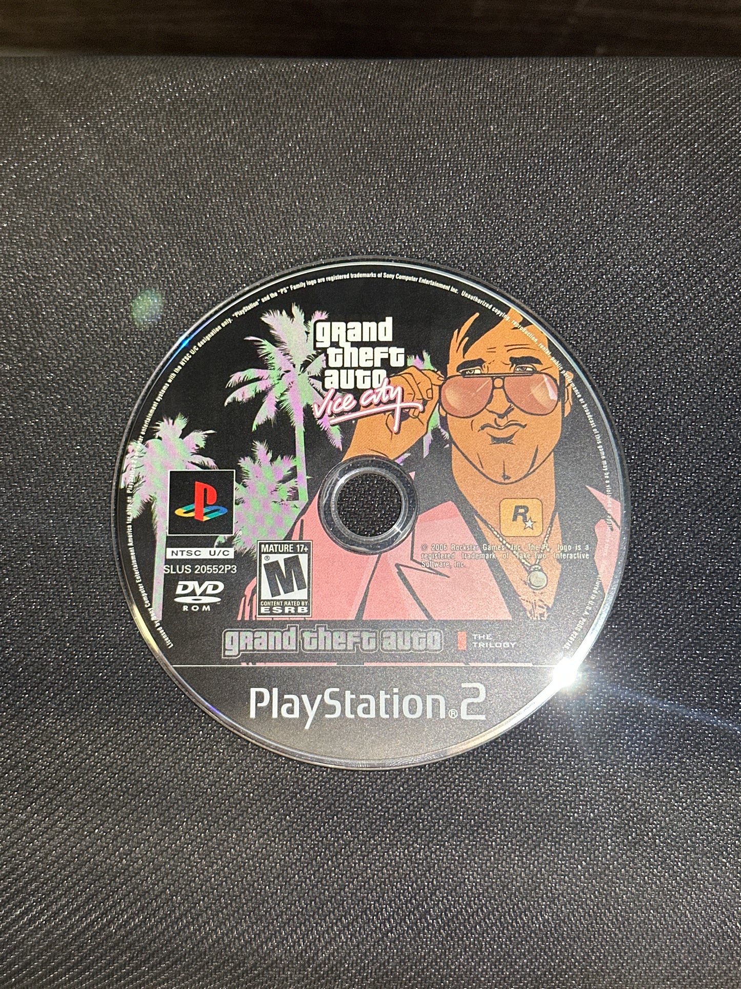Grand Theft Auto The Trilogy (Vice City Disc) for PlayStation 2 (Loose Disc)