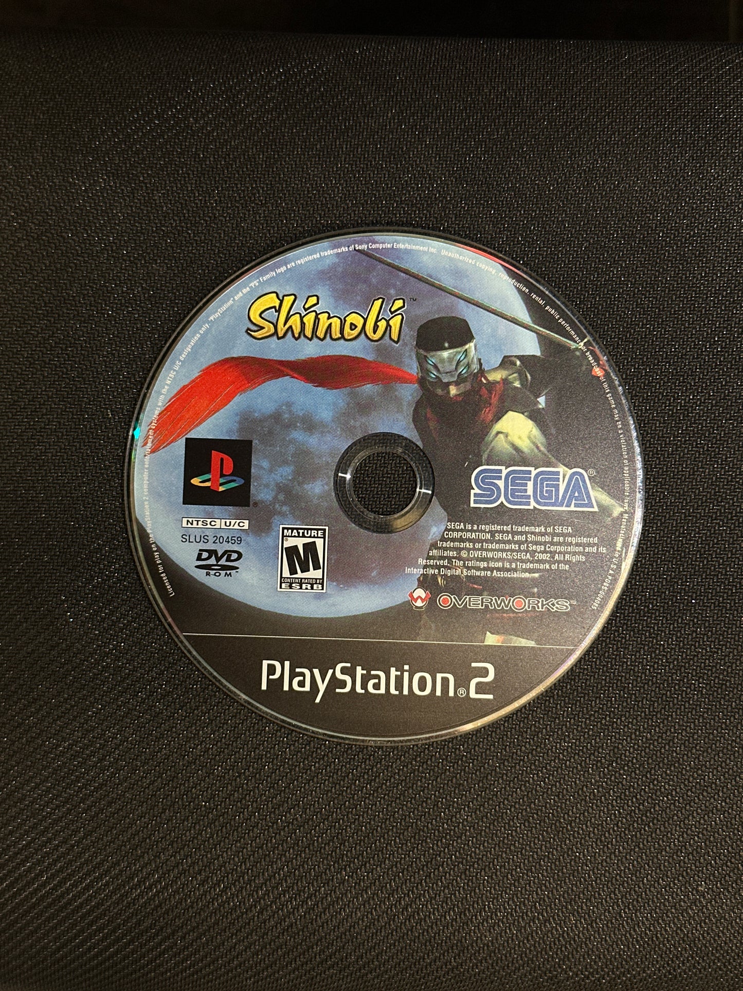 Shinobi for PlayStation 2 (Loose Disc)