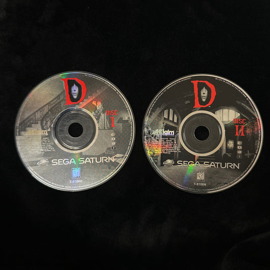 D for Sega Saturn (loose discs)