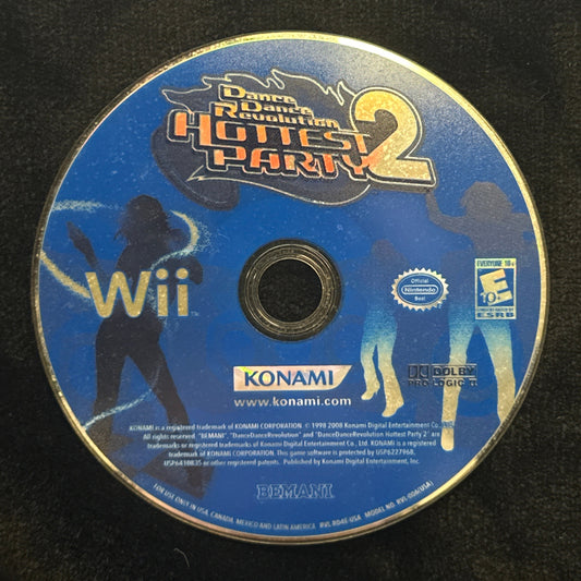 Dance Dance Revolution: Hottest Party 2 for Wii (Loose Disc)