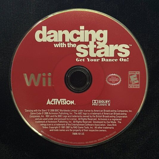 Dancing with the Stars: Get Your Dance On! For Wii (Loose Disc)