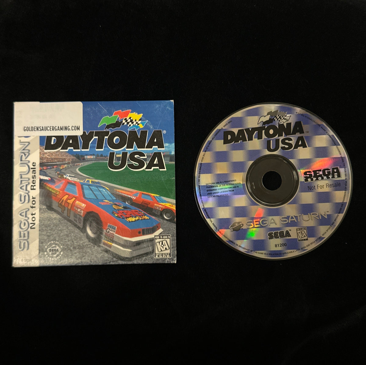 Daytona USA for Sega Saturn (disc + sleeve)
