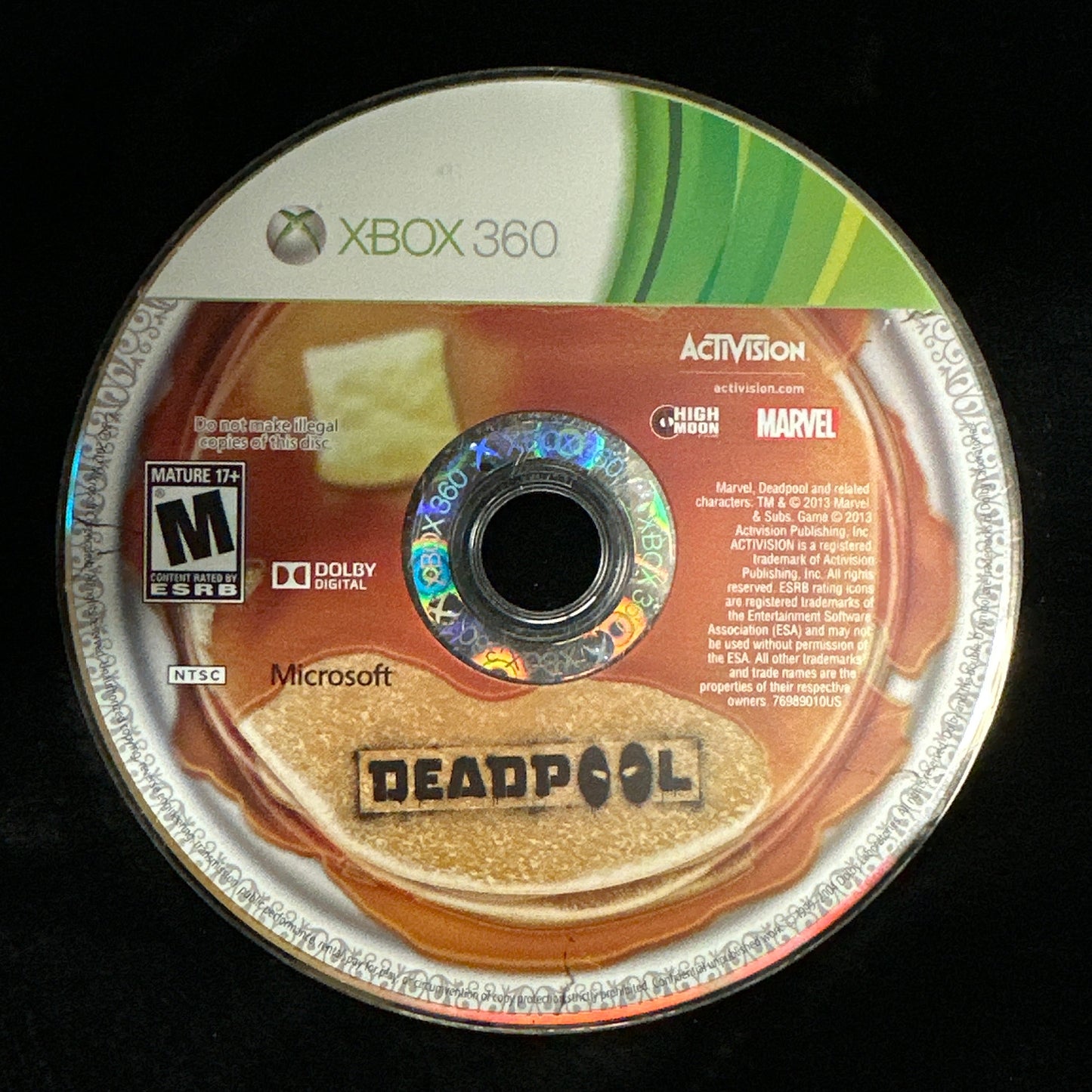 Deadpool for Xbox 360 (Loose Disc)