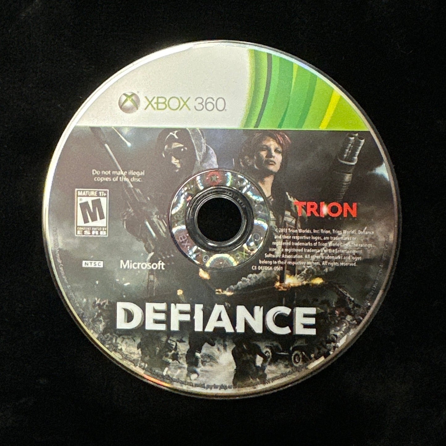 Defiance for Xbox 360 (loose disc)