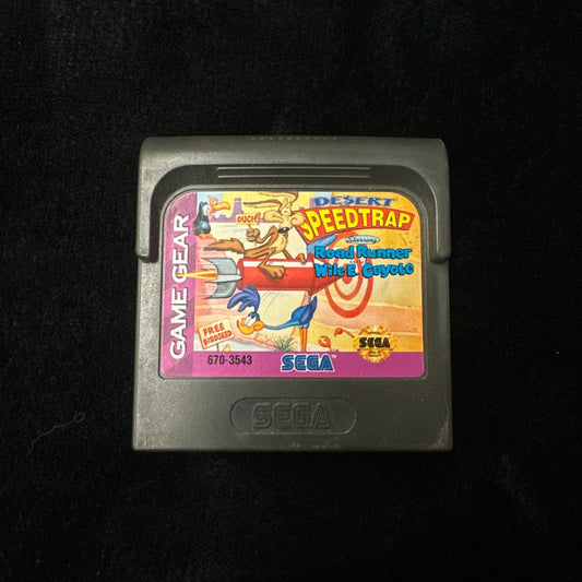 Desert Speedtrap Starring Road Runner and Wile E. Coyote for Sega Game Gear