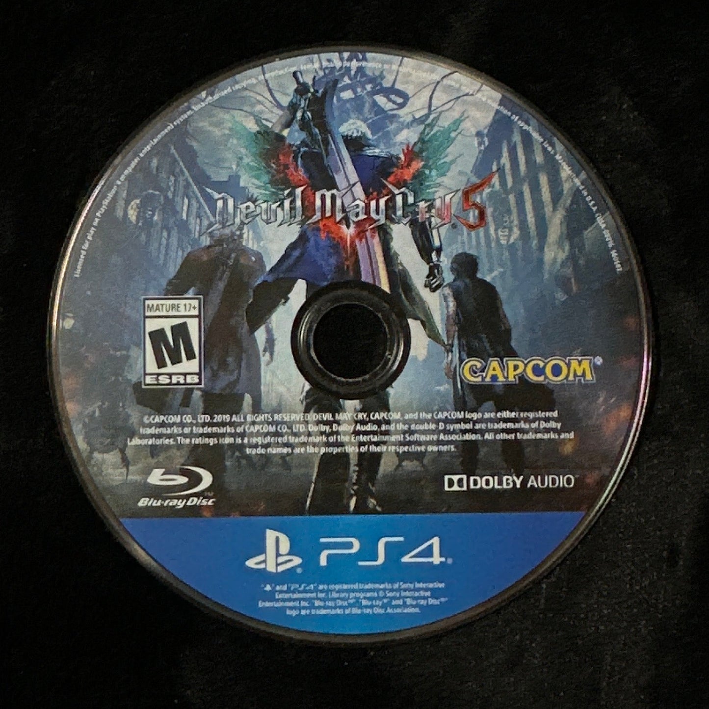Devil May Cry 5 for PS4 (loose disc)