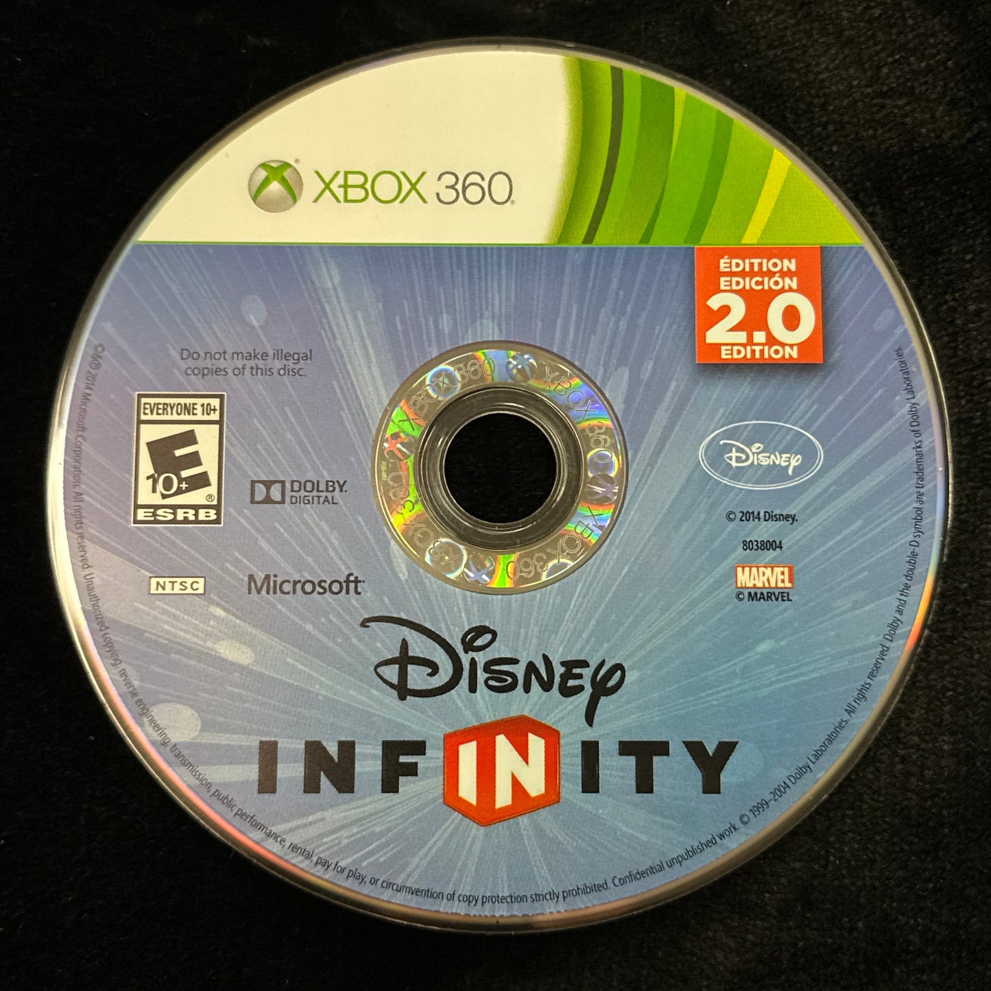 Disney Infinity 2.0 for Xbox 360 (Loose Disc)
