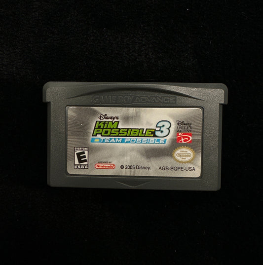 Disney’s Kim Possible 3 Team Possible for Game Boy Advance