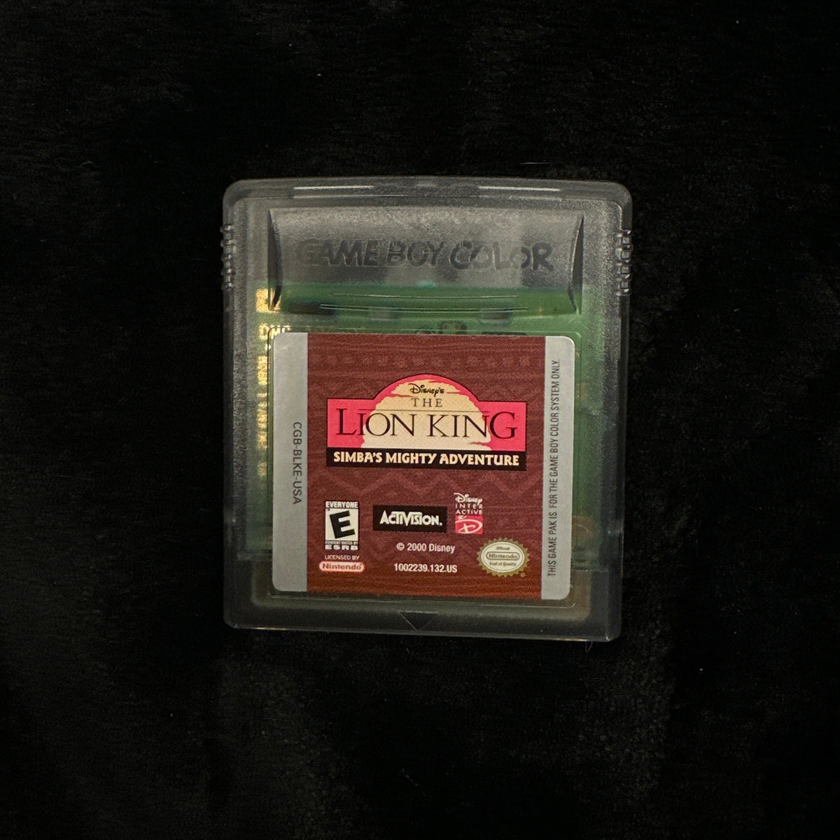 Disney’s the Lion King Simba’s Mighty Adventure for Game Boy Color