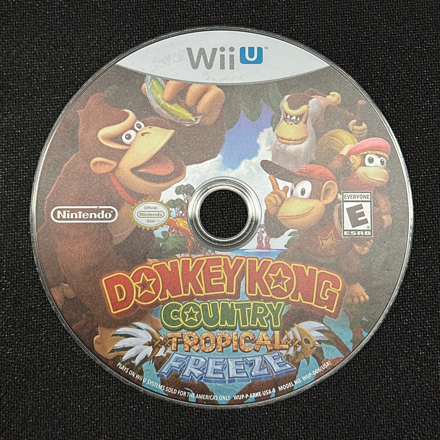 Donkey Kong Country Tropical Freeze for Wii U (Loose Disc)