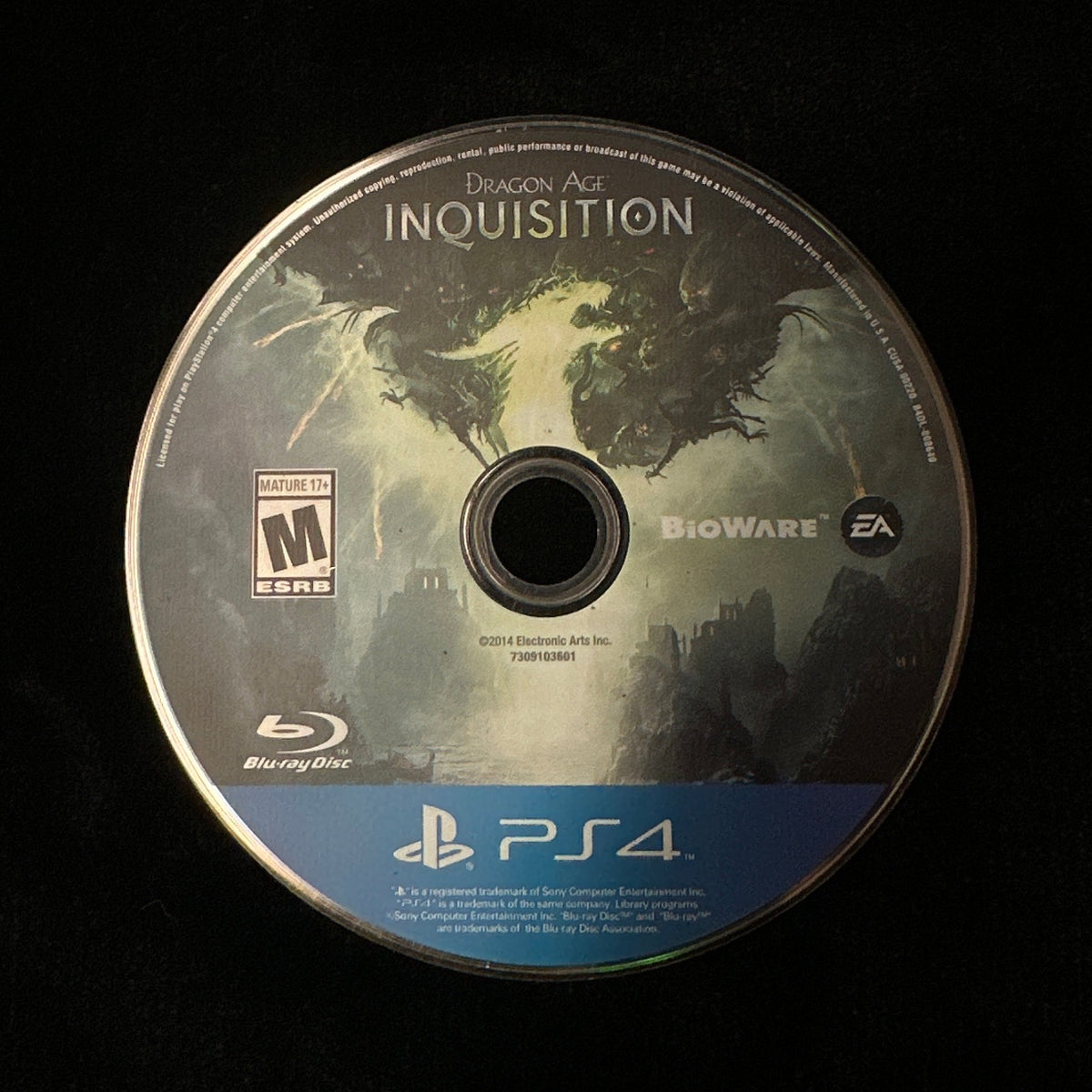 Dragon Age Inquisition for PS4 (loose disc)