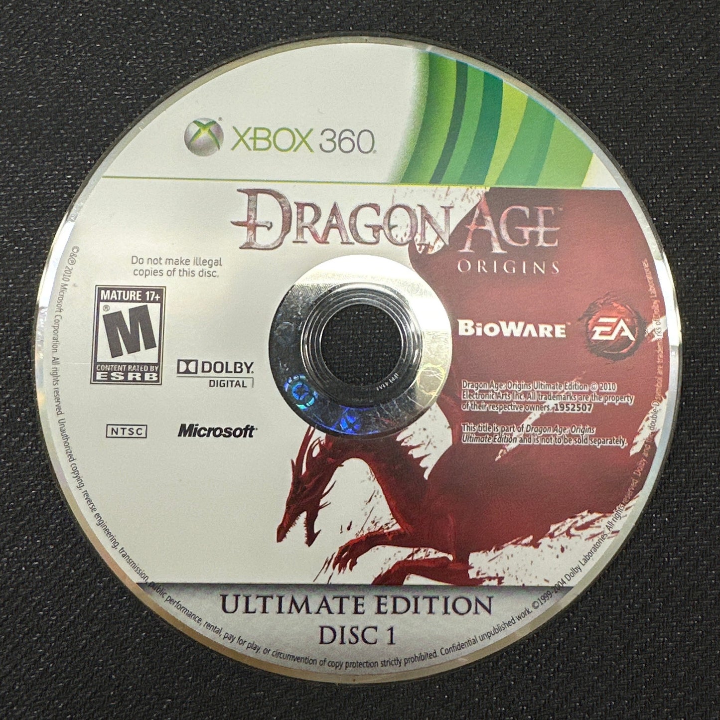 Dragon Age Origins Ultimate Edition for Xbox 360