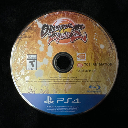 Yellow to red disc with blue ps4 branding