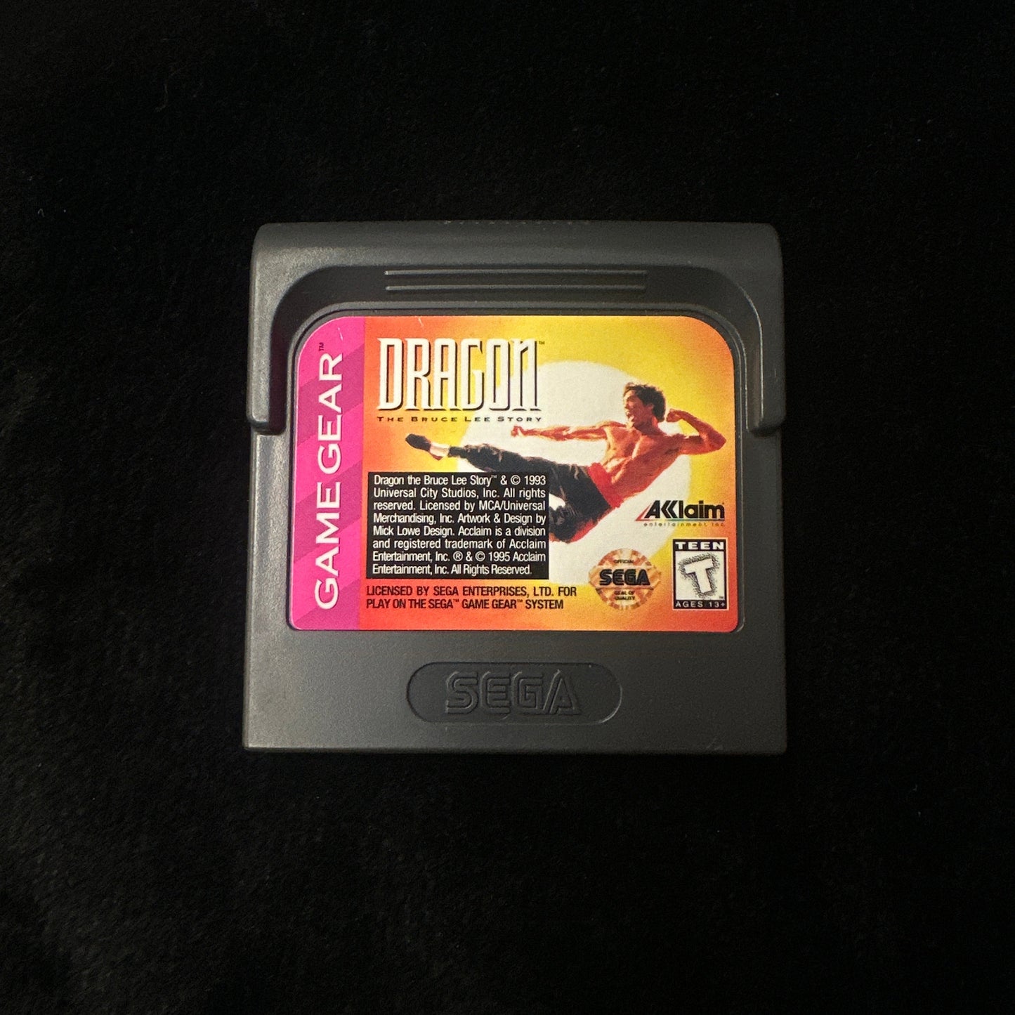 Dragon the Bruce Lee Story for Sega Game Gear