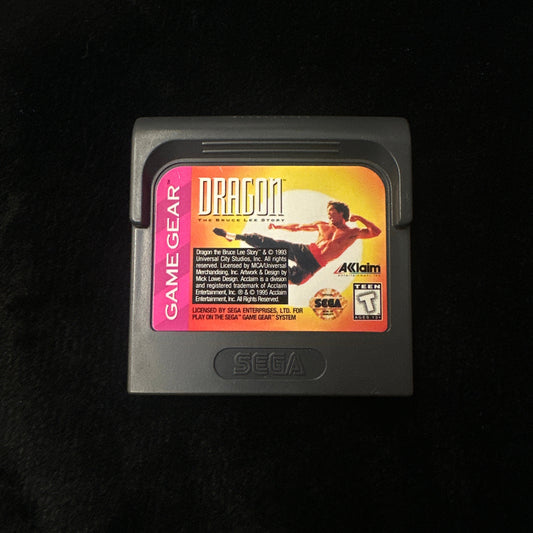 Dragon the Bruce Lee Story for Sega Game Gear