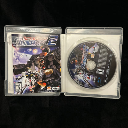 Game disc and case on a black background