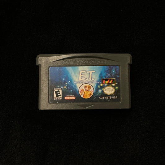 Game cartridge on a black background