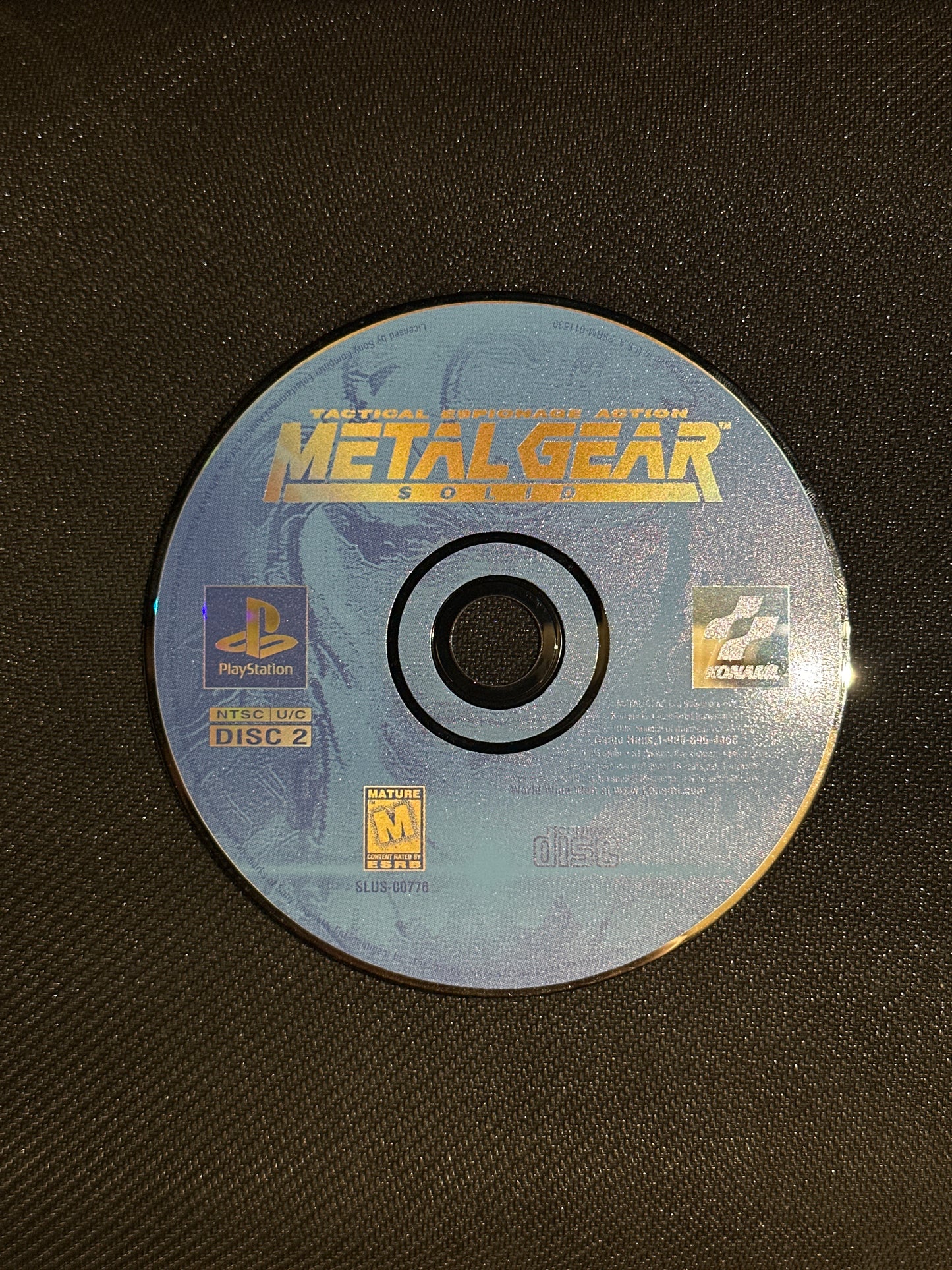 Metal Gear Solid for PlayStation (Loose Disc)