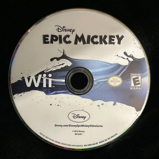 Epic Mickey for Wii (Loose Disc)