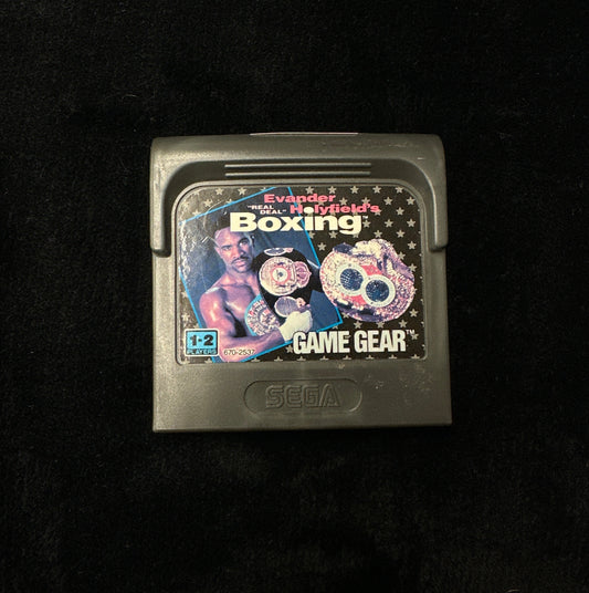 Evander “Real Deal” Holyfield’s Boxing for Sega Game Gear