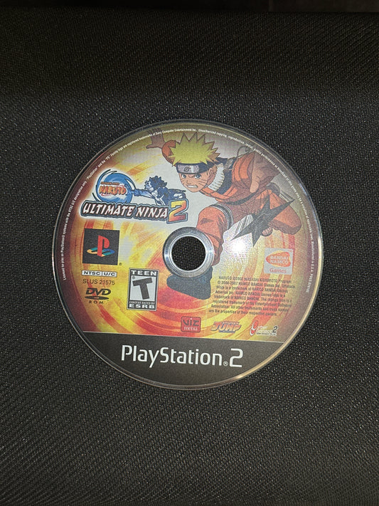 Naruto Ultimate Ninja 2 for PlayStation 2 (loose Disc)
