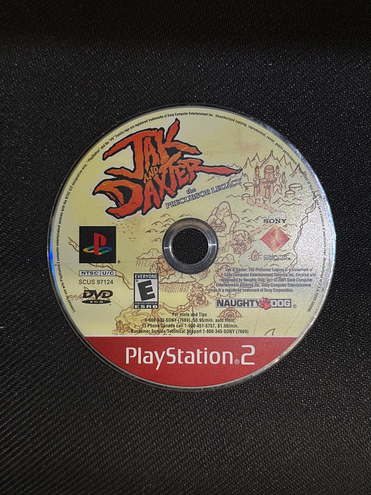 Jak and Daxter The Precursor Legacy (loose disc)