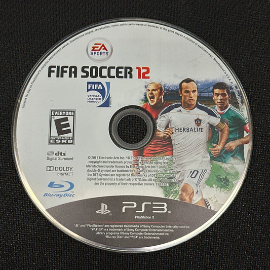 FIFA Soccer 12 for PlayStation 3 (Loose Disc)
