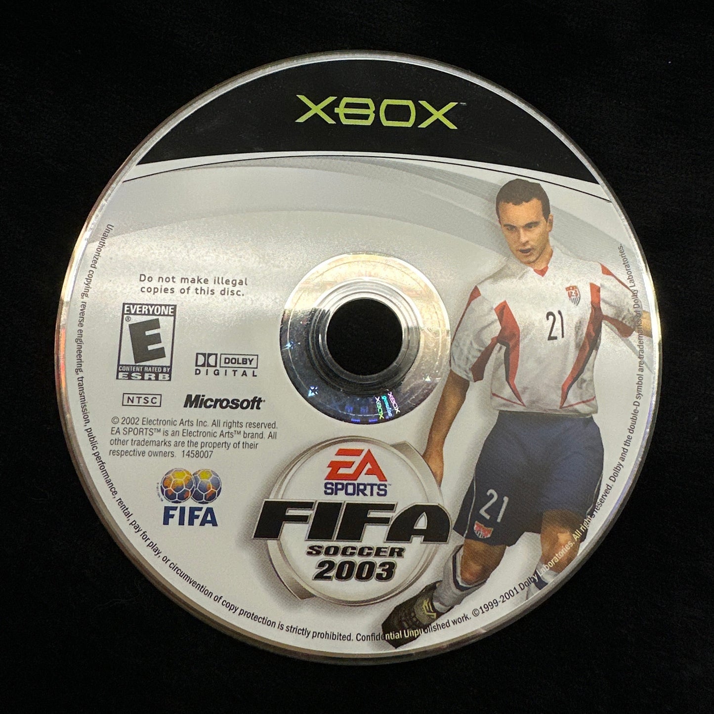 FIFA Soccer 2003 for Xbox (Loose Disc)