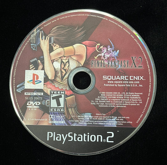 Final Fantasy X-2 for PlayStation 2 (Loose Disc)