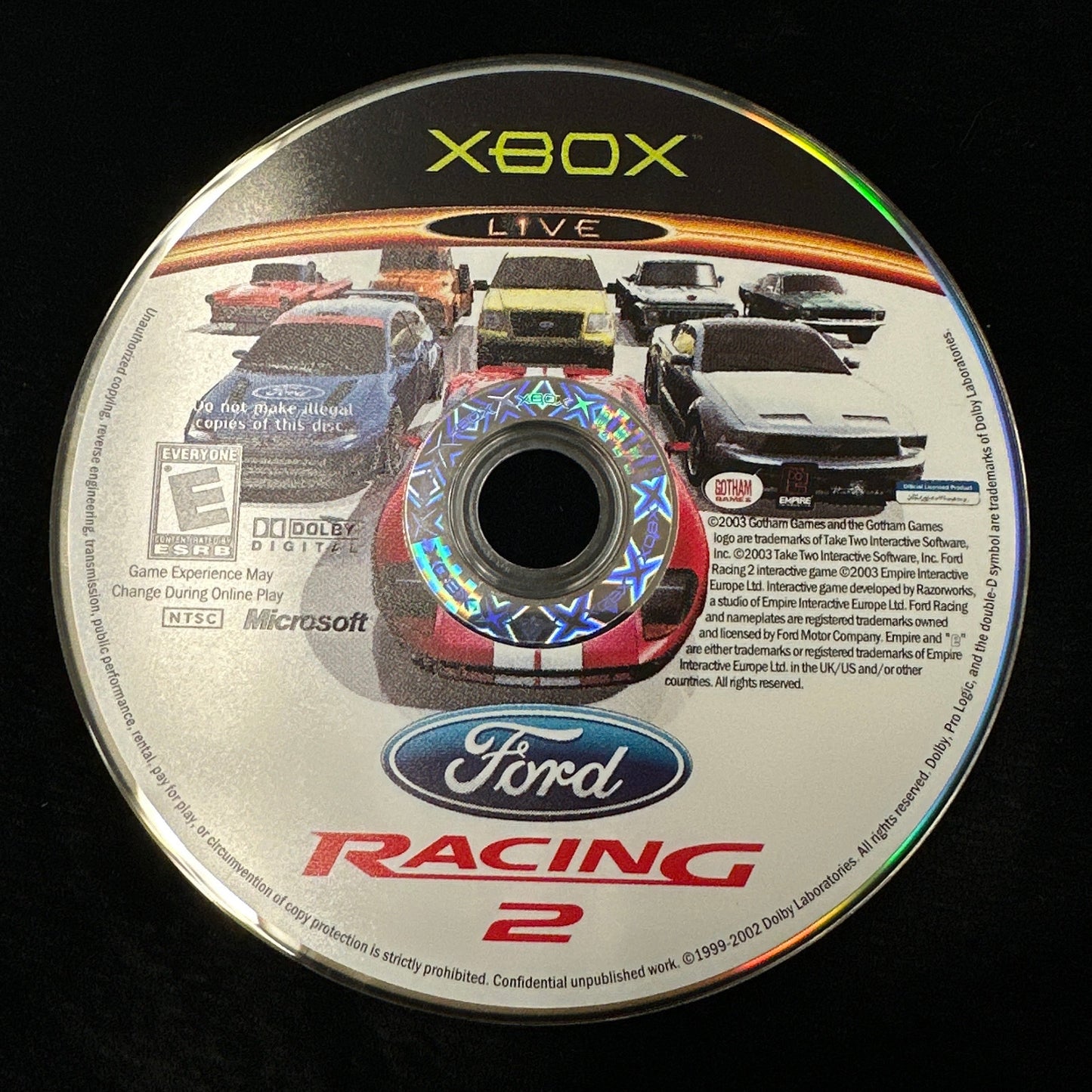 Ford Racing 2 for Xbox (Loose Disc)
