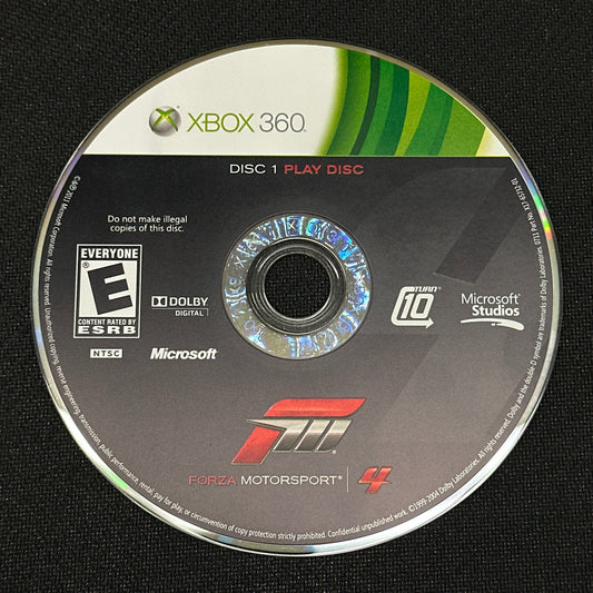 Forza Motorsport 4 (Disc 1 & 2) for Xbox 360 (Loose Disc)