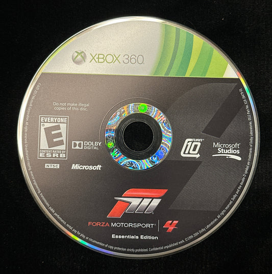 Forza Motorsport 4 Essentials Edition for Xbox 360 (Loose Disc)
