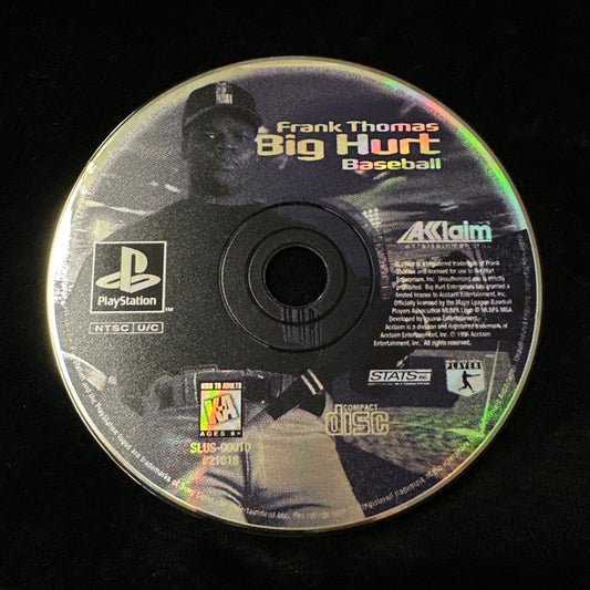Frank Thomas Big Hurt Baseball for PlayStation (Loose Disc)