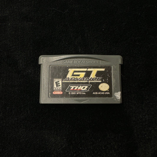 Game cartridge on a black background