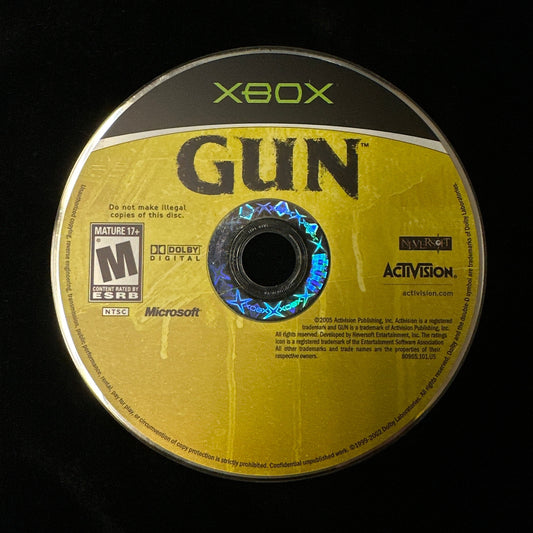 GUN for Xbox (loose disc)