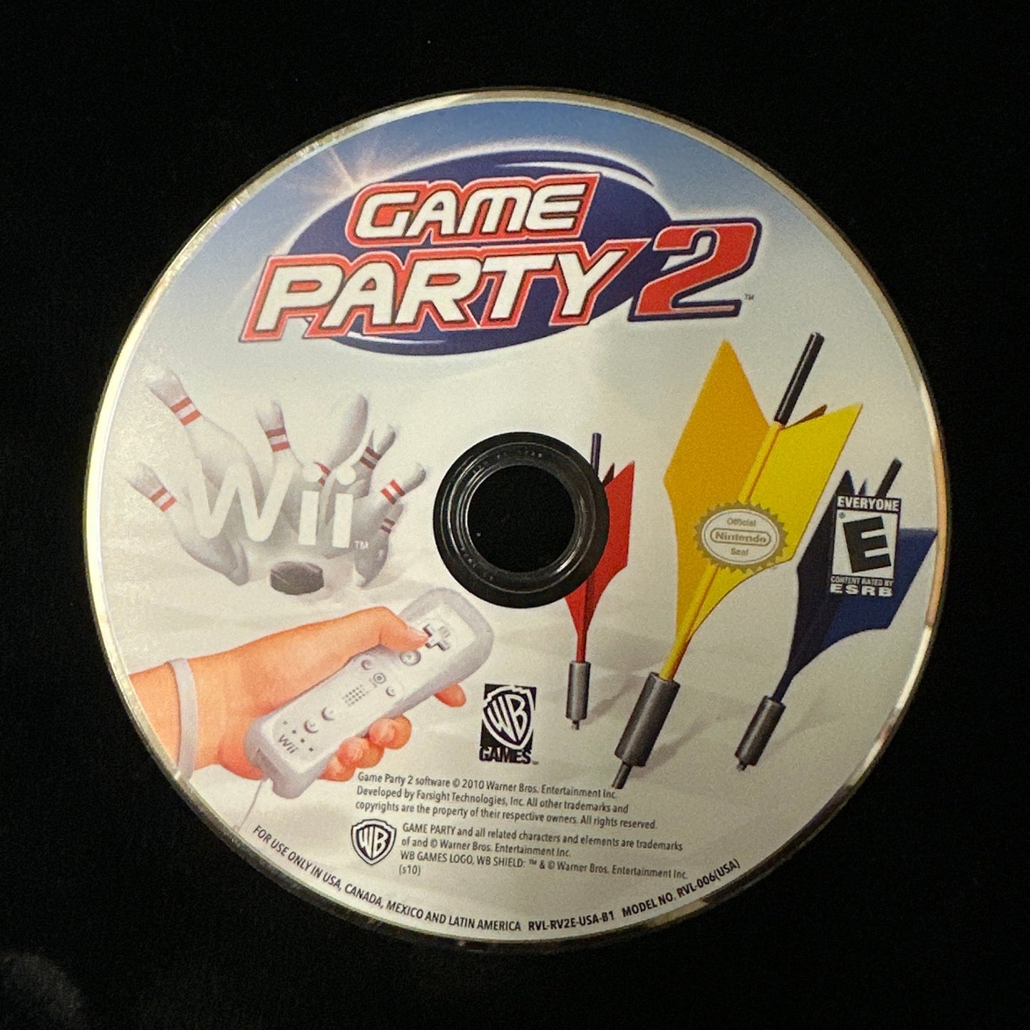 Game Party 2 for Wii [Full Color] (loose disc)