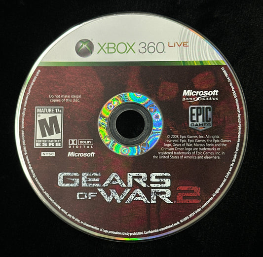 Gears of War 2 for Xbox 360 (Loose Disc)