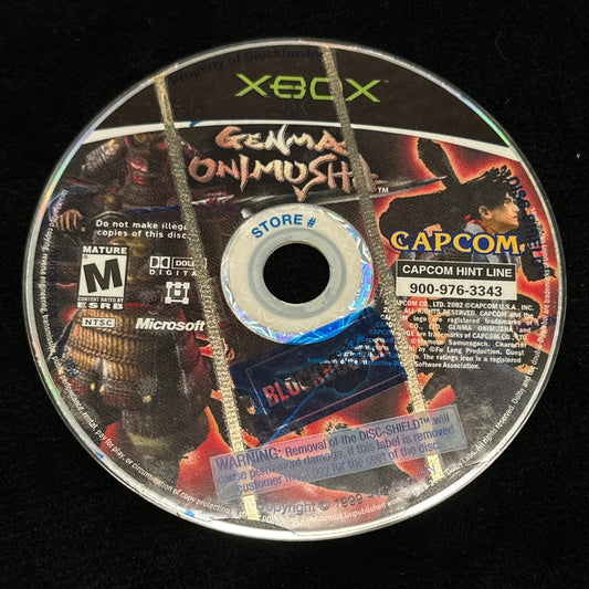 Genma Onimusha for Xbox (Loose Disc)
